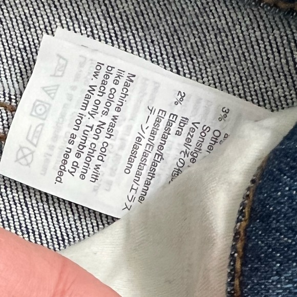 Madewell 10” high rise raw hem jeans size 26 - Picture 6 of 6